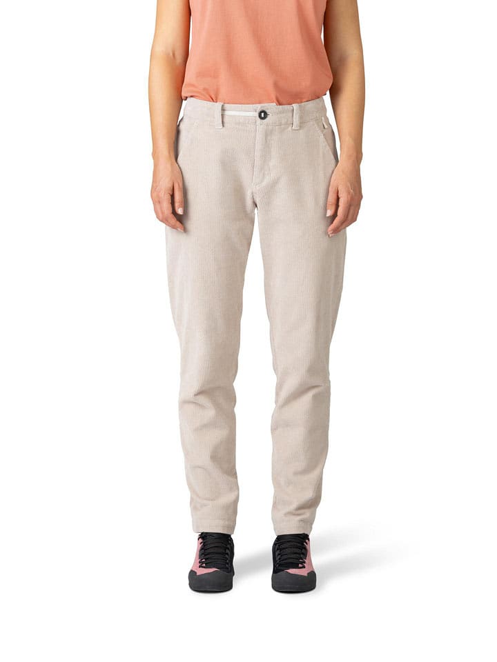 Hannah Spodnie sztruksowe "April" w kolorze kremowym rozmiar: 38