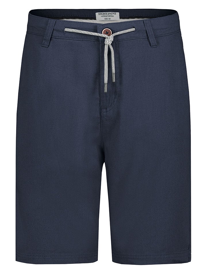 Eight2Nine Bermudy w kolorze granatowym rozmiar: W29