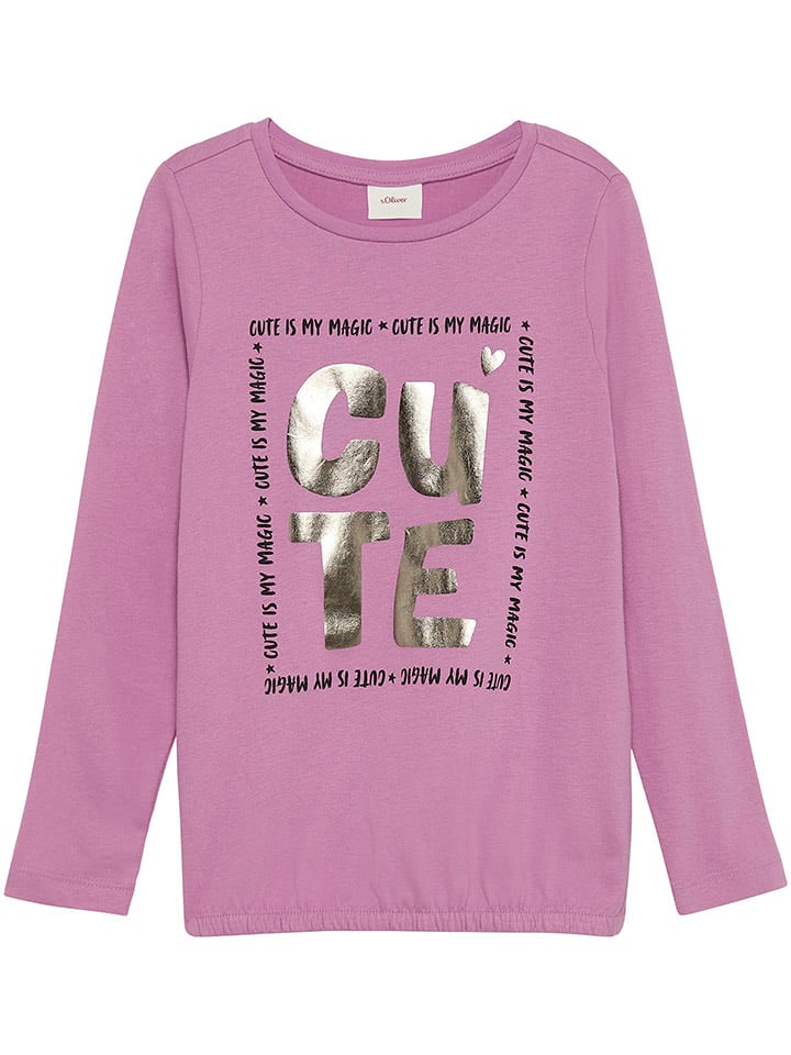 s.Oliver Koszulka w kolorze różowym rozmiar: 116/122