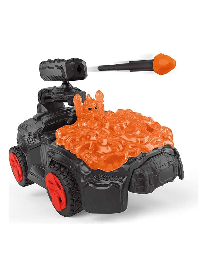 Schleich Figurka "Lava-Crashmobile with Mini Creature" do zabawy - 6+ rozmiar: onesize