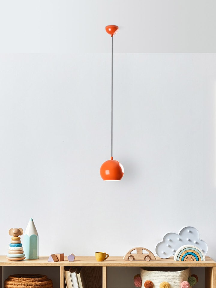 Opviq Lampa wisząca w kolorze pomarańczowym - Ø 15 cm rozmiar: onesize
