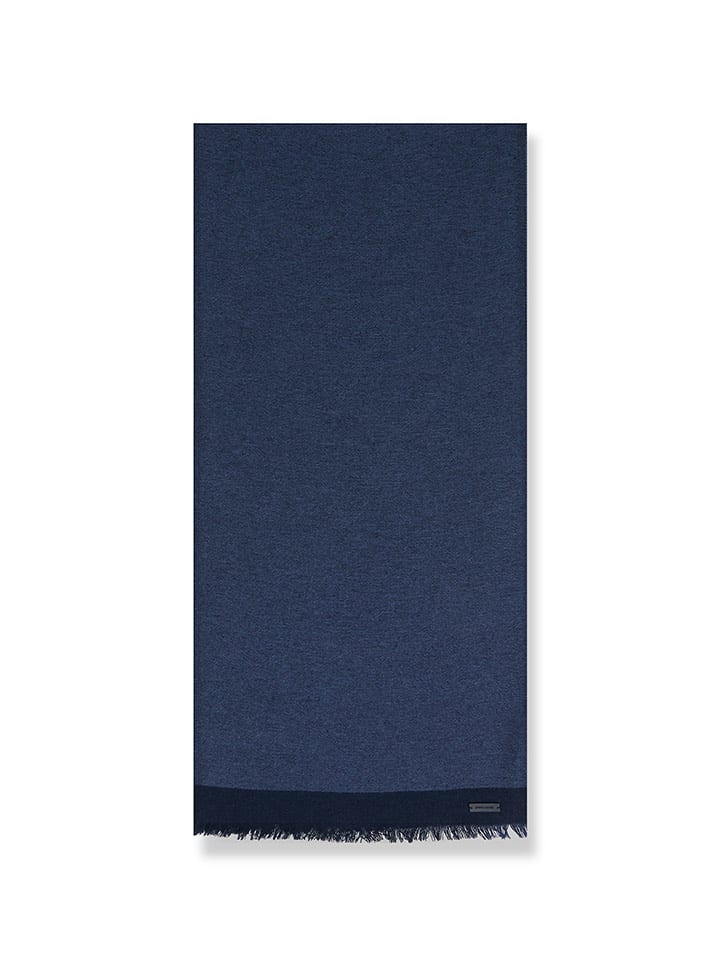 Pierre Cardin Szal w kolorze granatowym rozmiar: onesize