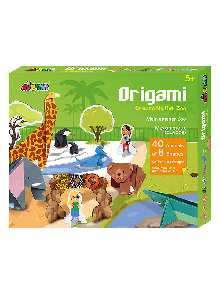 Avenir Zestaw do majsterkowania "Origami Zoo" - 5+ rozmiar: onesize