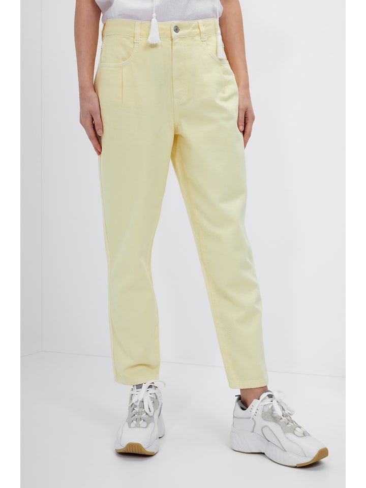 Josephine & Co Spodnie "Maas" w kolorze żółtym rozmiar: 40
