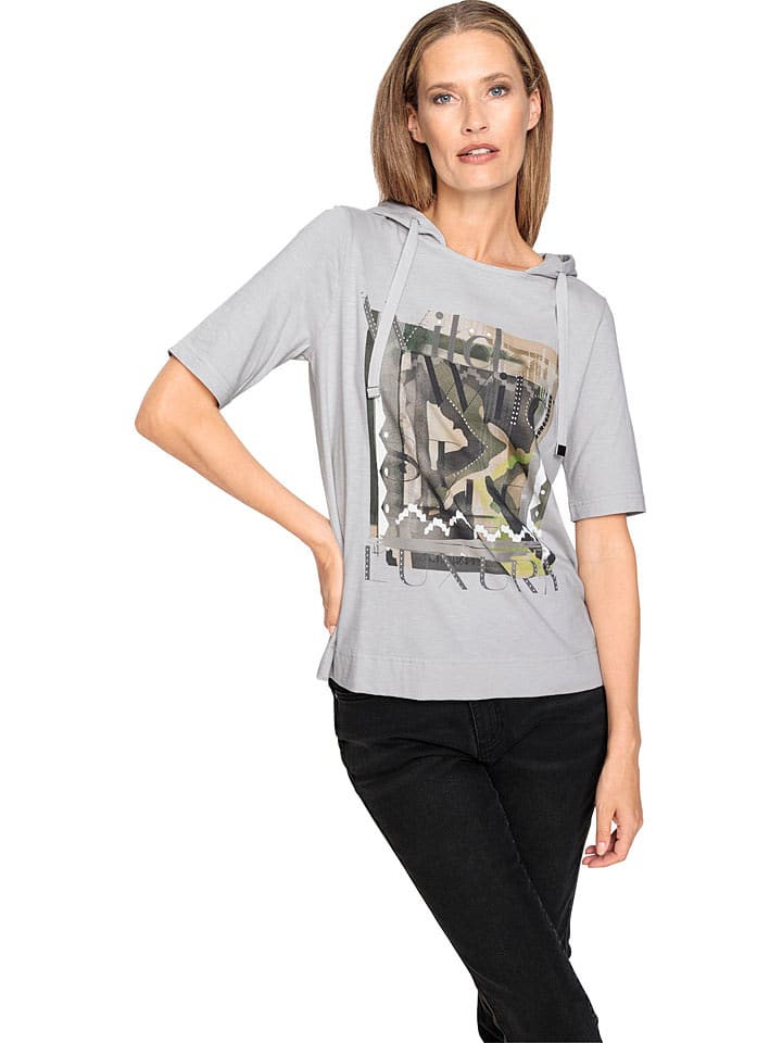 Heine Bluza w kolorze jasnoszarym rozmiar: 42