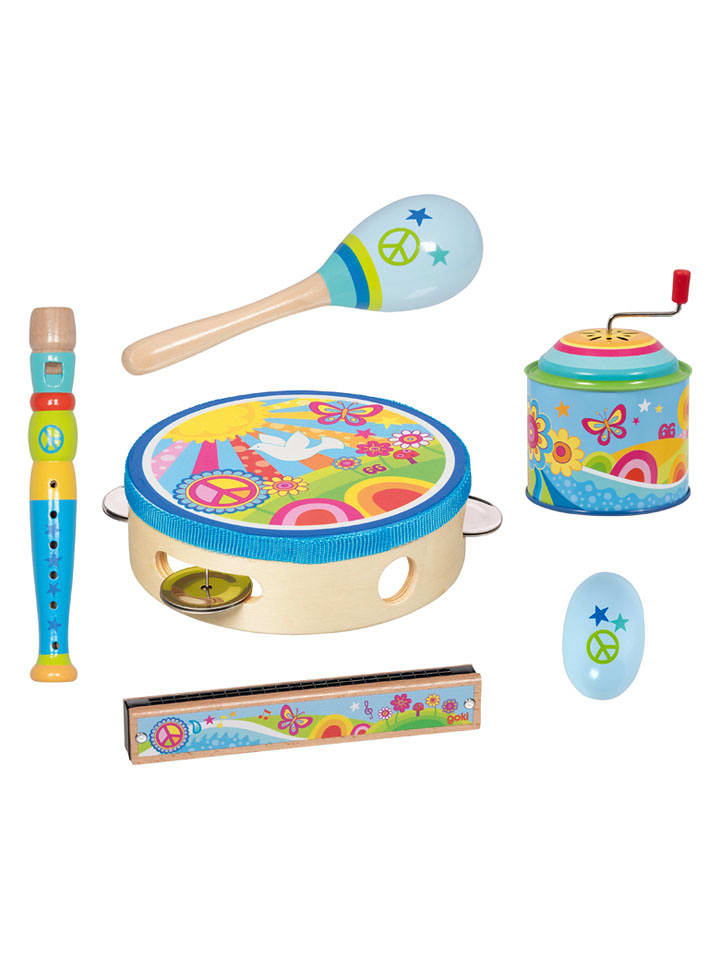 Goki 6-częściowy zestaw muzyczny - 3+ rozmiar: onesize