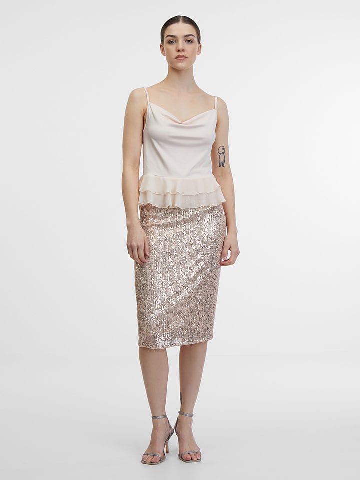 orsay Top w kolorze kremowym rozmiar: XL