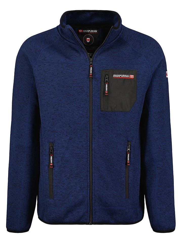 ANAPURNA Kurtka polarowa "Titlana" w kolorze granatowym rozmiar: M