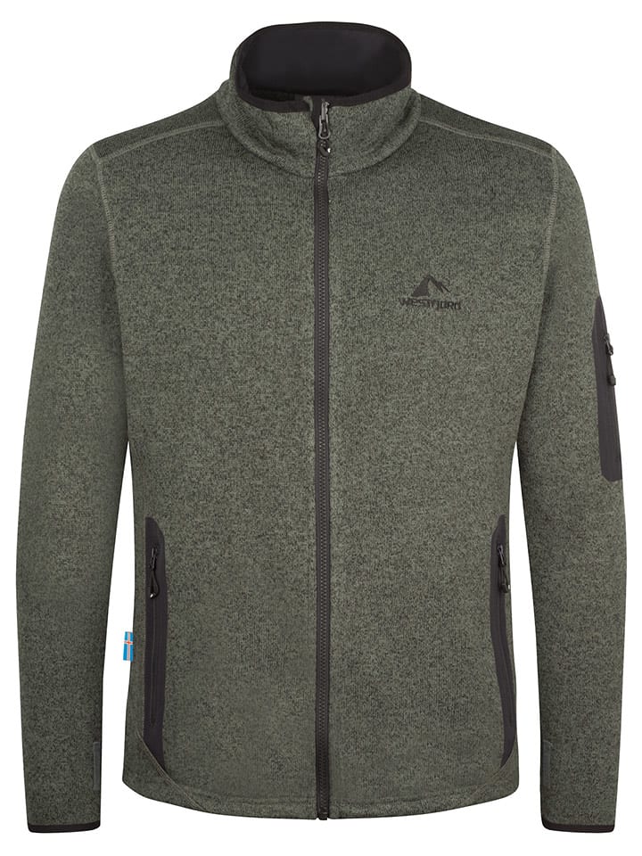 Westfjord Kurtka polarowa "Katla" w kolorze khaki rozmiar: 4XL