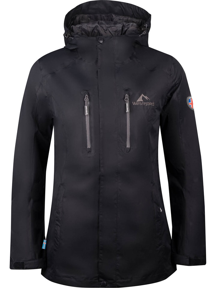 Westfjord Kurtka funkcyjna "Hengill" w kolorze czarnym rozmiar: XL