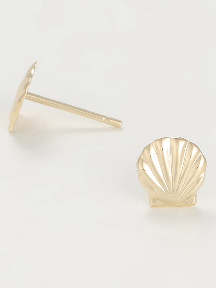 L instant d Or Złote kolczyki-wkrętki rozmiar: onesize