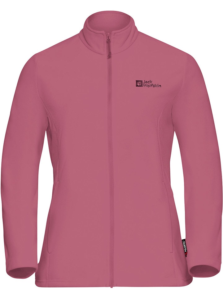 Jack Wolfskin Kurtka polarowa "Taunus" w kolorze jagodowym rozmiar: L