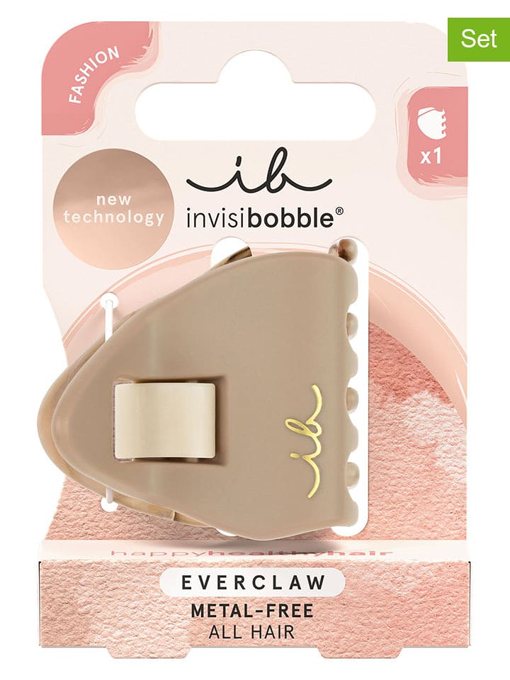 Invisibobble Spinki do włosów (2 szt.) w kolorze beżowym rozmiar: onesize