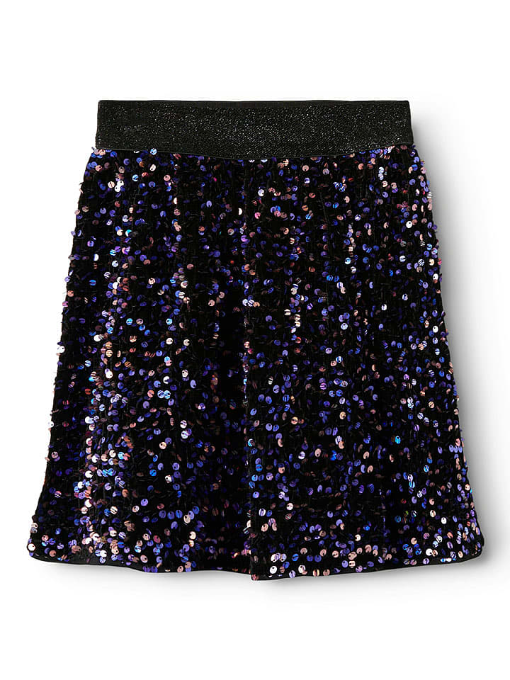 name it Spódnica "Prunica" w kolorze niebiesko-czarnym rozmiar: 164