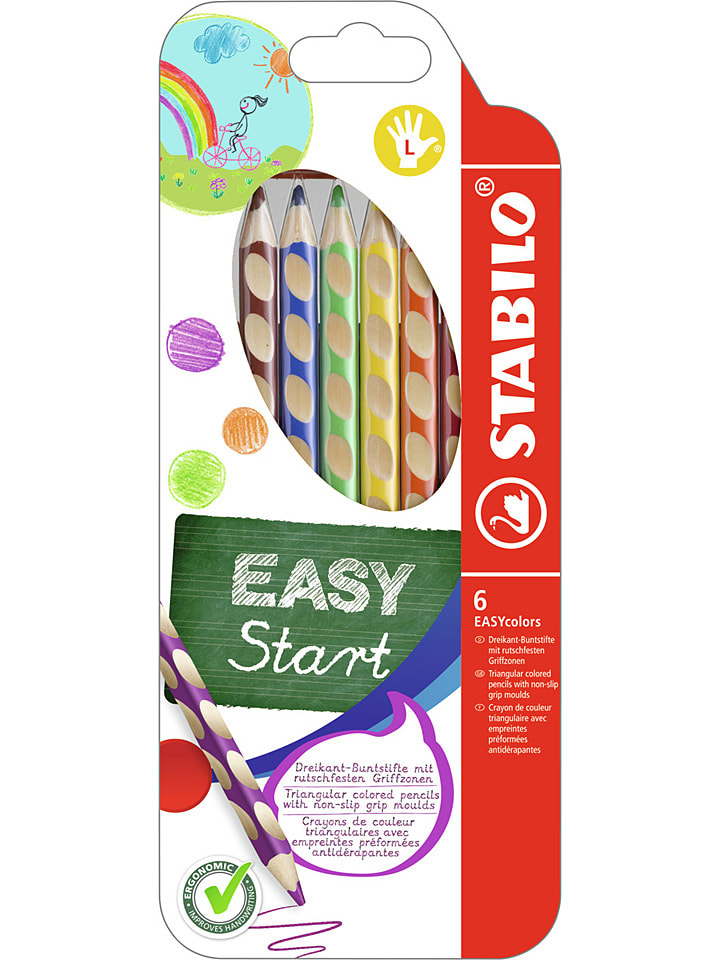 STABILO Kredki (6 szt.) "EASYcolors" rozmiar: onesize