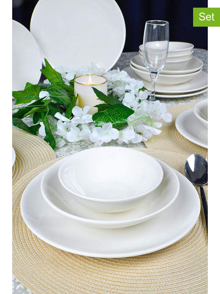 Hermia 18-częściowy zestaw w kolorze białym rozmiar: onesize