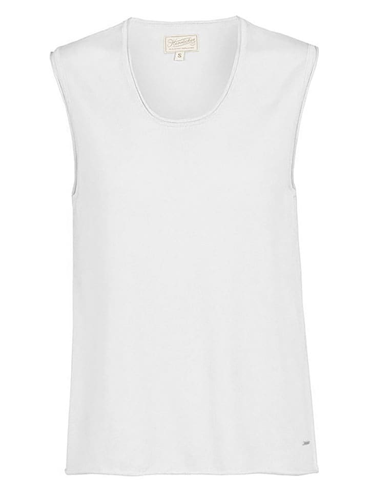 Herrlicher Top w kolorze białym rozmiar: XS