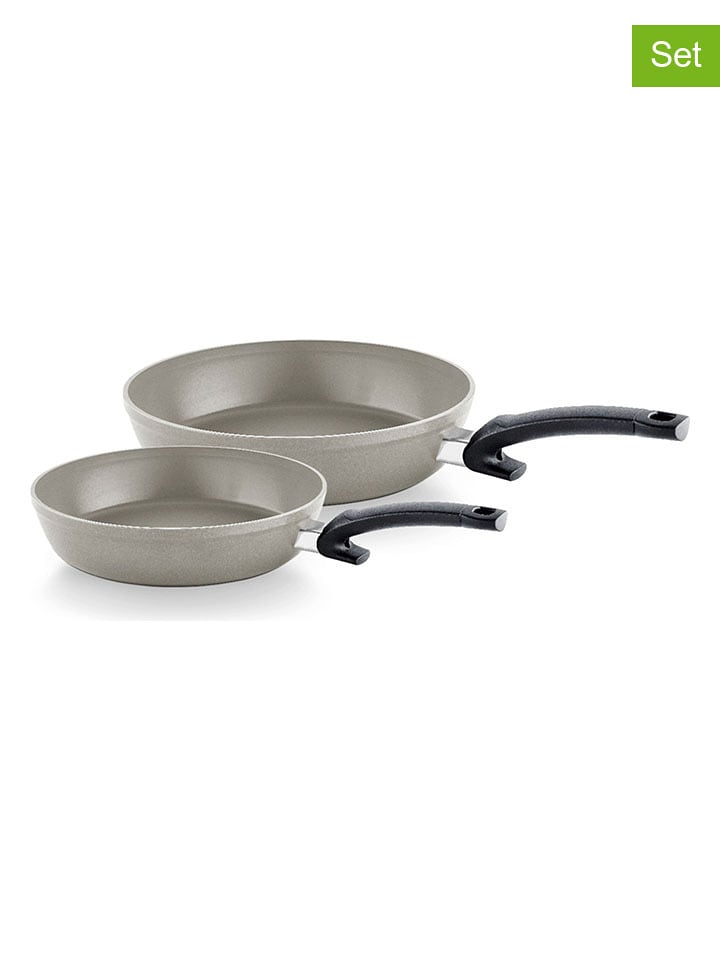 Fissler Patelnie (2 szt.) "Ceratal® Comfort" w kolorze szarym rozmiar: onesize
