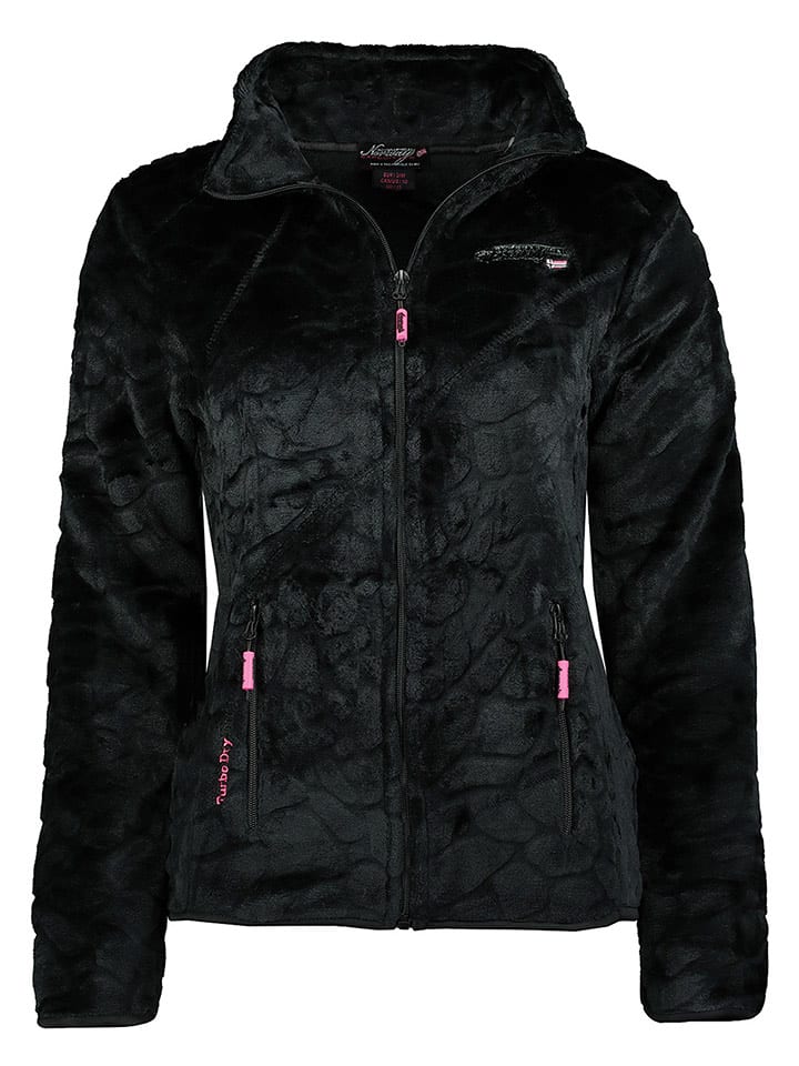 Geographical Norway Kurtka polarowa "Univers Malabar" w kolorze czarnym rozmiar: XL