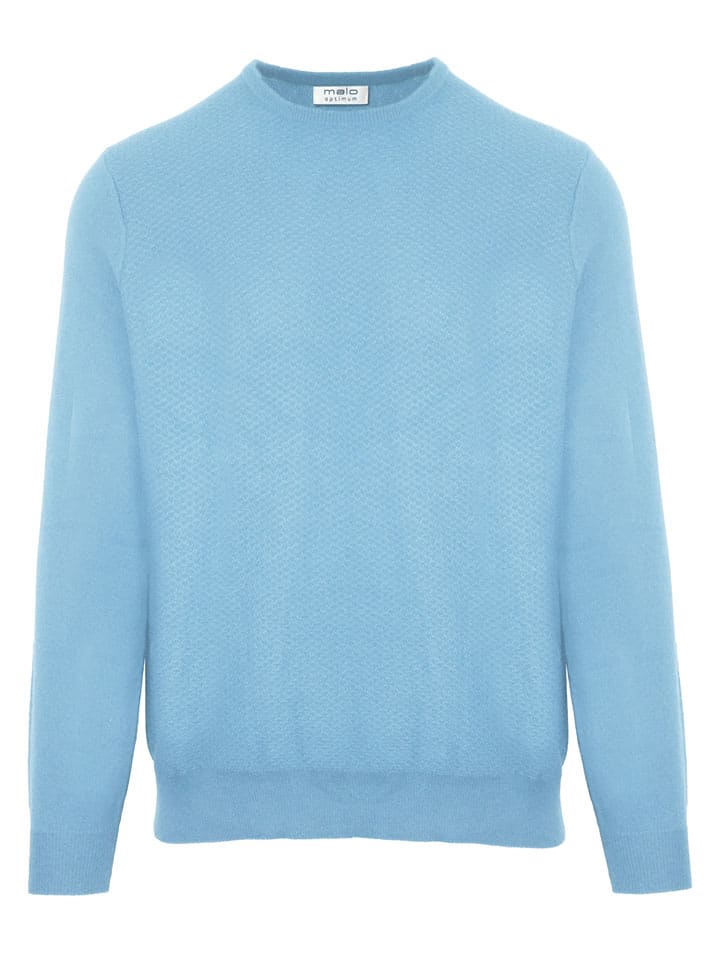 Malo Optimum Sweter w kolorze błękitnym rozmiar: M