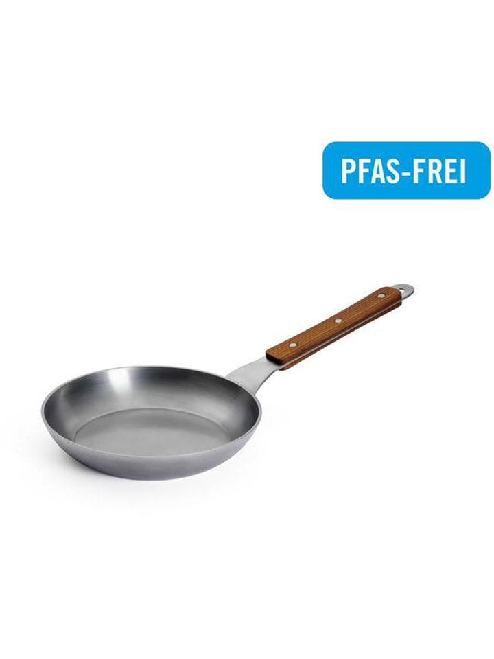 Woll Patelnia w kolorze srebrno-jasnobrązowym - wys. 5 x Ø 20 cm rozmiar: onesize