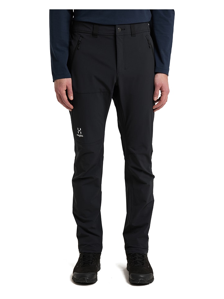 Haglöfs Spodnie softshellowe w kolorze czarnym rozmiar: 56