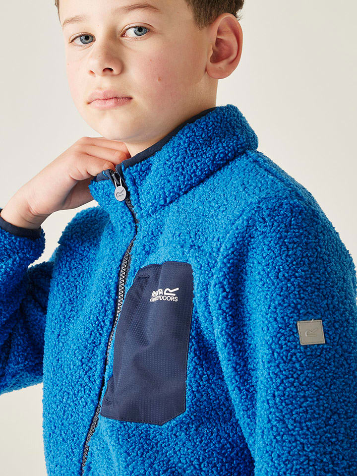 Regatta Kurtka polarowa "Frankie Warm" w kolorze niebieskim rozmiar: 152