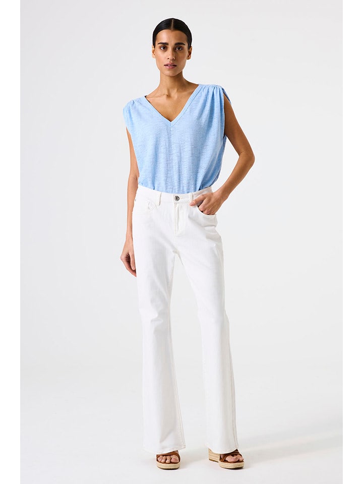 Garcia Koszulka w kolorze błękitnym rozmiar: XL