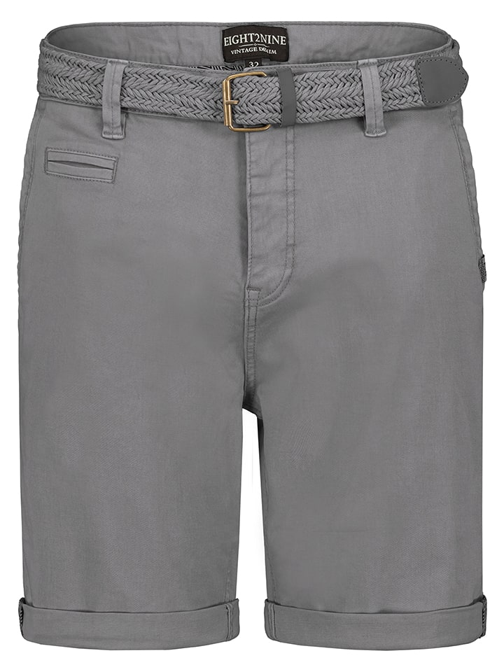 Eight2Nine Bermudy w kolorze szarym rozmiar: W30