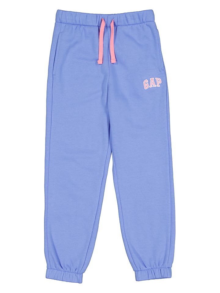 GAP Spodnie dresowe w kolorze błękitnym rozmiar: 116/122