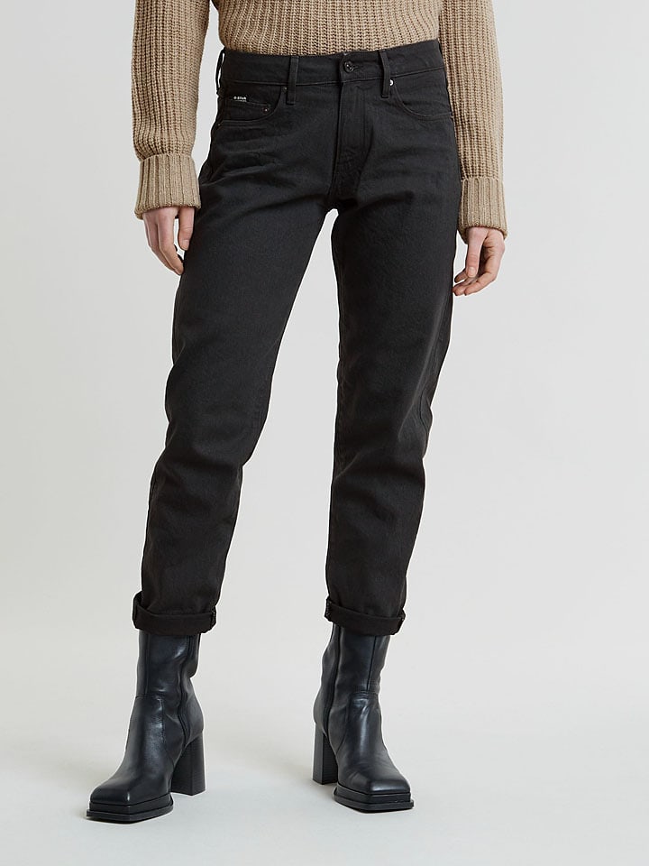 G-Star Dżinsy "Kate" - Boyfriend fit - w kolorze czarnym rozmiar: W27/L30