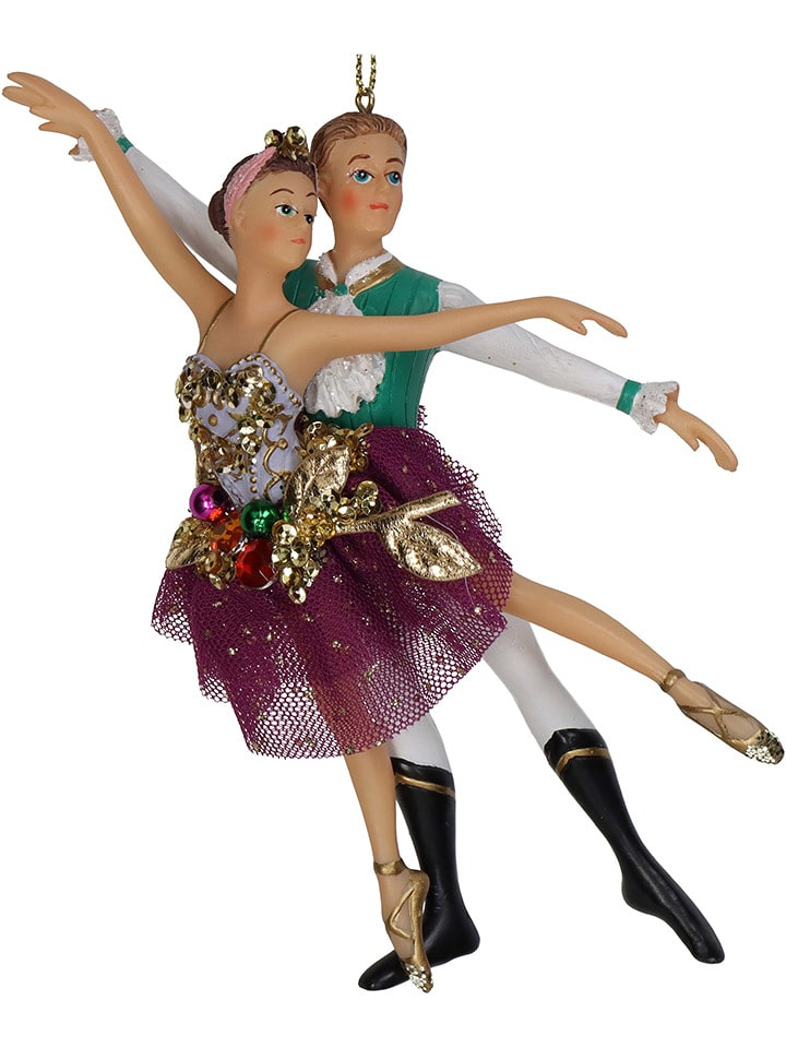 Kersten Bombka "Ballet" ze wzorem - wys. 15 cm rozmiar: onesize