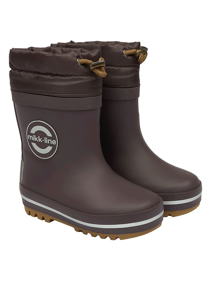 mikk-line Kozaki zimowe w kolorze brązowym rozmiar: 24