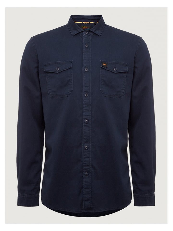 O'Neill Koszula "Creek" - Regular fit - w kolorze granatowym rozmiar: M