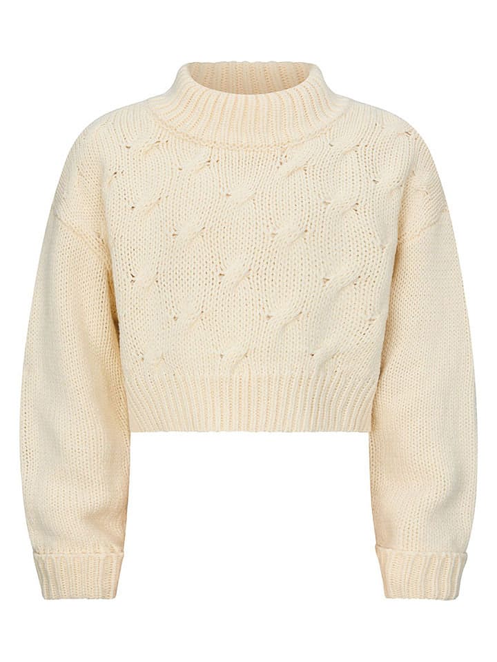 Retour Sweter "Anna" w kolorze beżowym rozmiar: 170/176