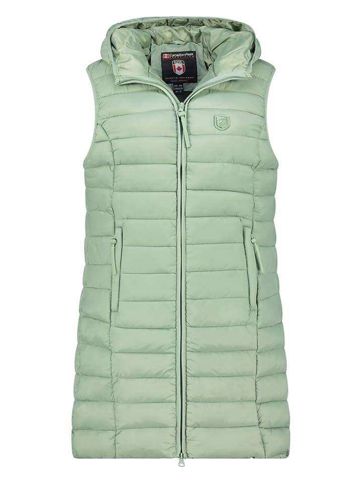 Canadian Peak Kamizelka pikowana "Vakitaleak" w kolorze zielonym rozmiar: M
