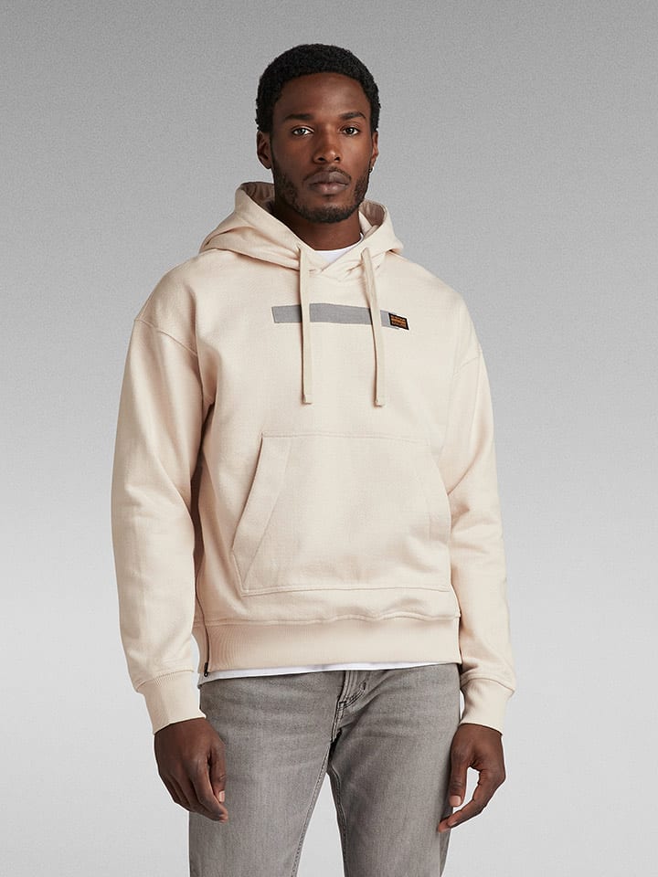 G-Star Bluza w kolorze kremowym rozmiar: L