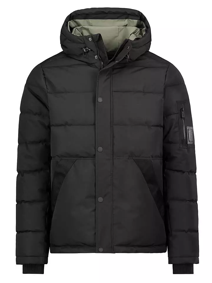 Eight2Nine Kurtka pikowana w kolorze czarnym rozmiar: XXL