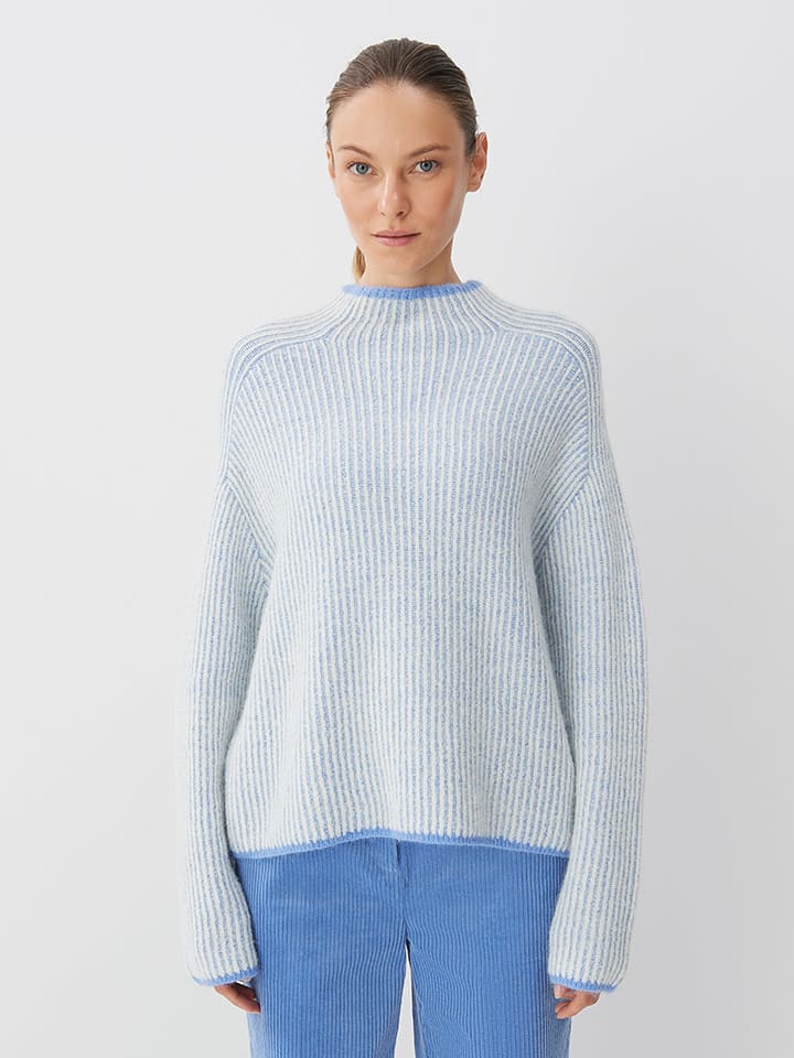 Someday Sweter "Tosia" w kolorze błękitnym rozmiar: 42