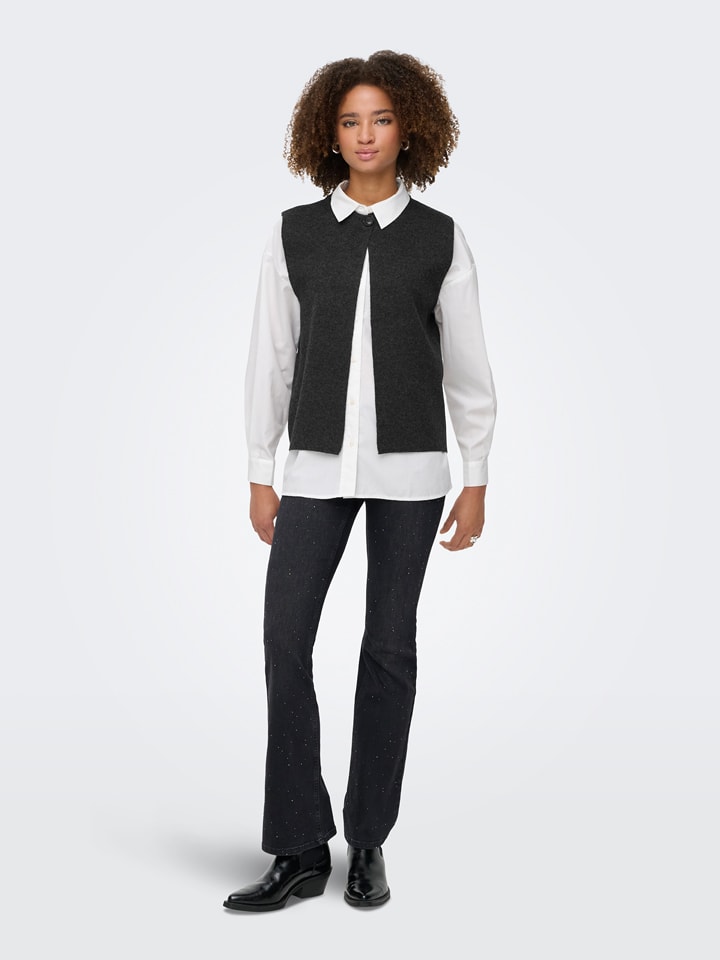 ONLY Kamizelka w kolorze czarnym rozmiar: S