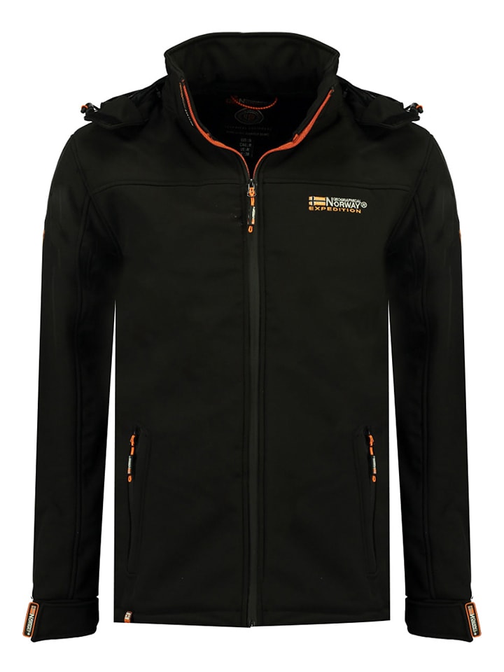 Geographical Norway Kurtka softshellowa "Takeni" w kolorze czarnym rozmiar: 164