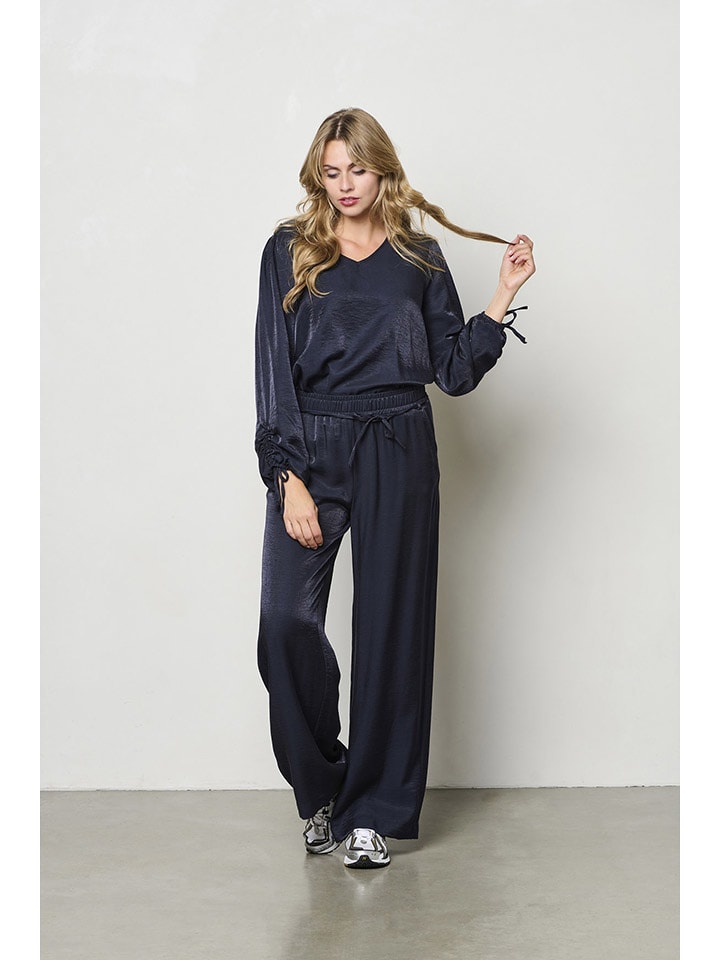 &Co Woman Spodnie "Solana" w kolorze czarnym rozmiar: XL