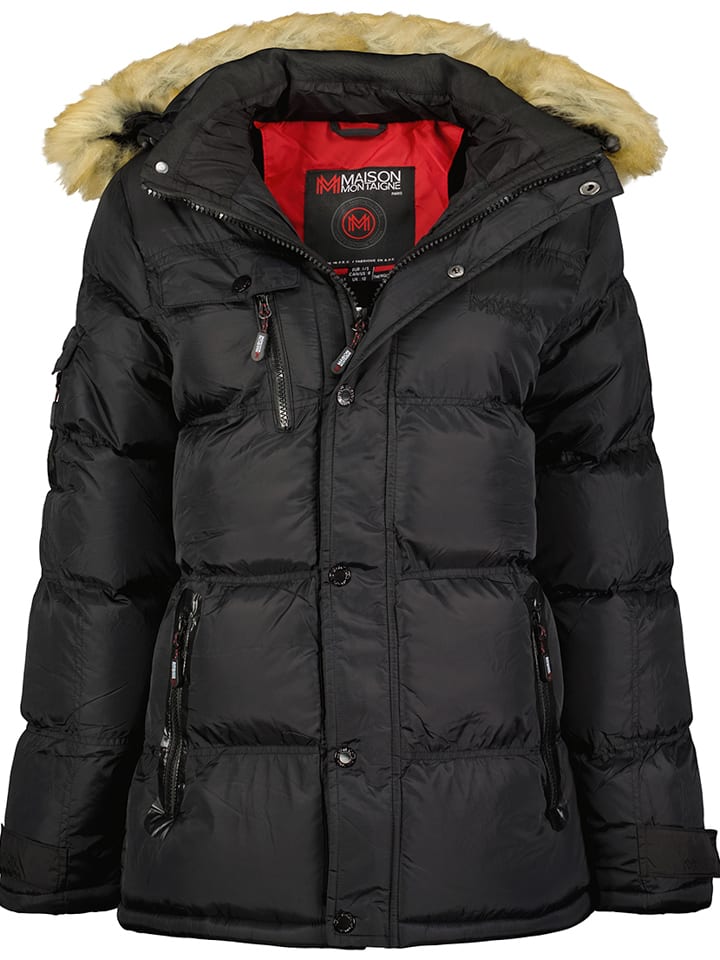Maison Montaigne Kurtka zimowa "Bonamai" w kolorze czarnym rozmiar: XL