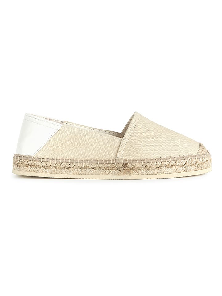 Geox Espadryle "Lampedusa" w kolorze beżowym rozmiar: 39
