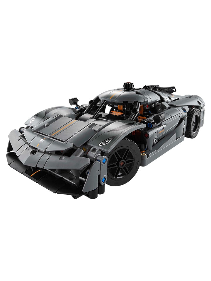 LEGO LEGO® Technic 42173: Samochód Koenigsegg Jesko Absolut w kolorze szarym - 10+ rozmiar: onesize