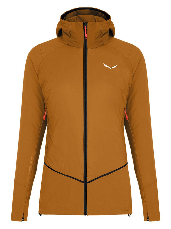 Salewa Kurtka softshellowa "Pedroc" w kolorze jasnobrązowym rozmiar: 34