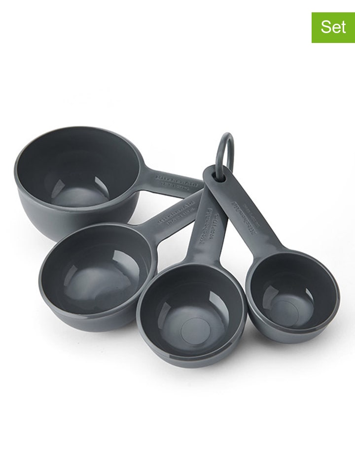 KitchenAid Miarki (4 szt.) w kolorze szarym - dł. 18 cm rozmiar: onesize
