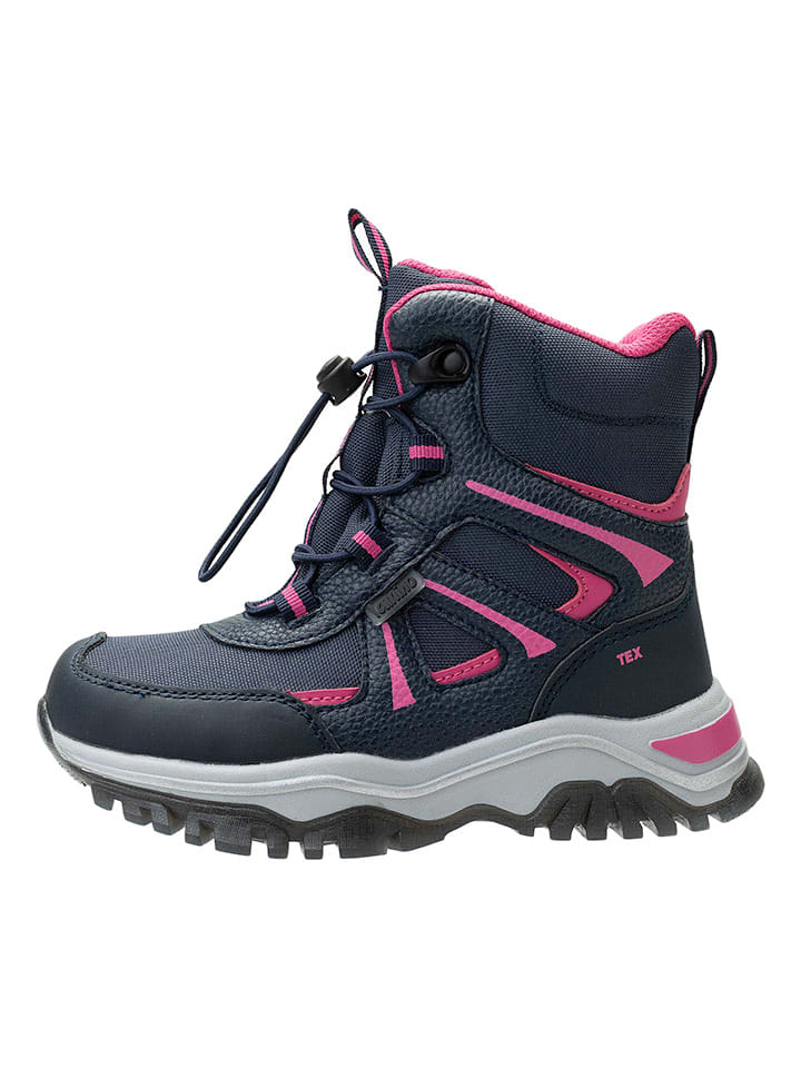 lamino Kozaki zimowe w kolorze granatowym rozmiar: 29