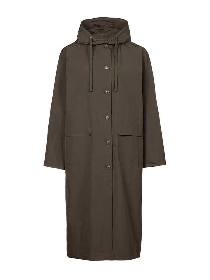 Herrlicher Płaszcz przejściowy w kolorze ciemnobrązowym rozmiar: L