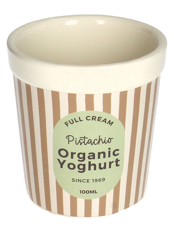 Kersten Doniczka "Yoghurt" w kolorze kremowo-beżowym - wys. 10,4 x Ø 9,7 cm rozmiar: onesize